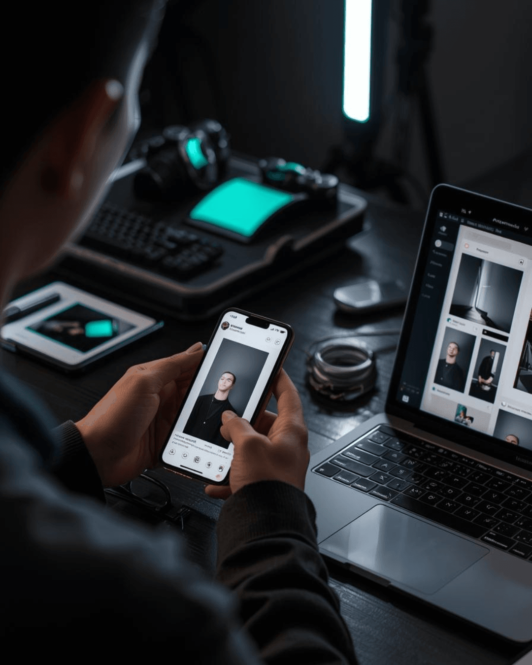 Content Erstellung für Social Media mit Beiträgen und Kurzvideos